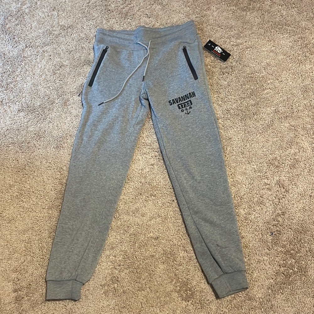 New gray sweatpants